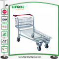 Heavy Duty Warehouse Steel Cargo Trolley